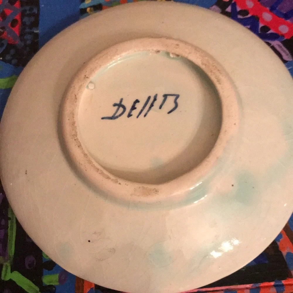 Delfts Pitcher & Plate- Mini - Picture 3 of 12